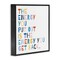 Stupell Industries Motivational Rainbow Phrase Framed Giclee Art
